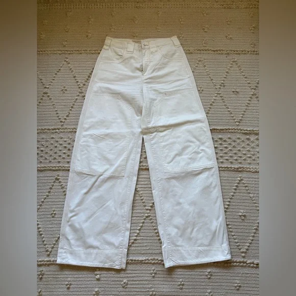 Pilcro puddle curve wide leg pants size 27 - Picture 6 of 16